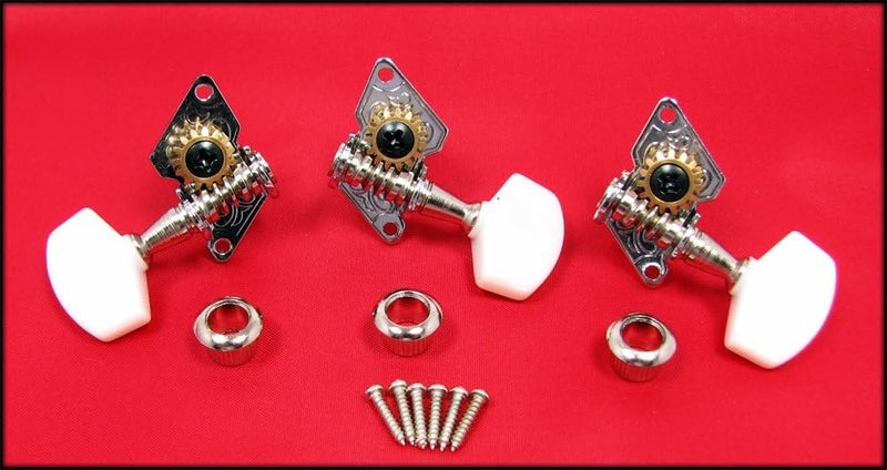 C. B. Gitty Cigar Box Guitar Parts: Shane Speal Signature 3-String CBG Tuners - Image 2
